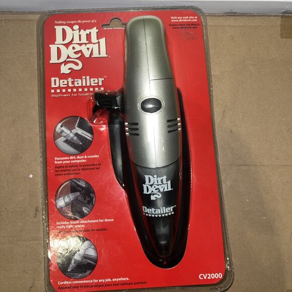 Dirt Devil Other - Dirt Devil Detailer Cordless Vacuum CV2000 New Vintage Old Stock 2005 Sealed